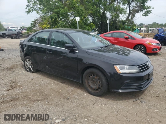 2017 Volkswagen Jetta S z VIN 3VW2B7AJ4HM385734, wystawiony jako Copart lot #58156175 z przebiegiem 145 865 mil mil oraz Szkoda całkowita • Salvage title. Historia ofert i sprzedaży dostępna na DreamBid. Obrazek 4.