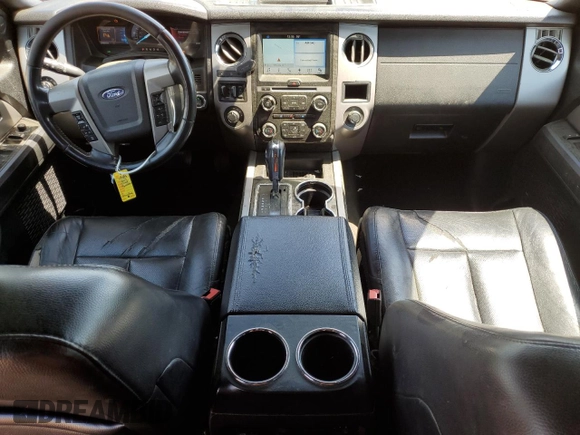 2017 Ford Expedition EL Limited with VIN 1FMJK2AT0HEA07334, listed as a Copart auction lot 52321055 with 226,820 mi miles and Salvage Title. Bid and sale history available at carsss.com. Image 8.