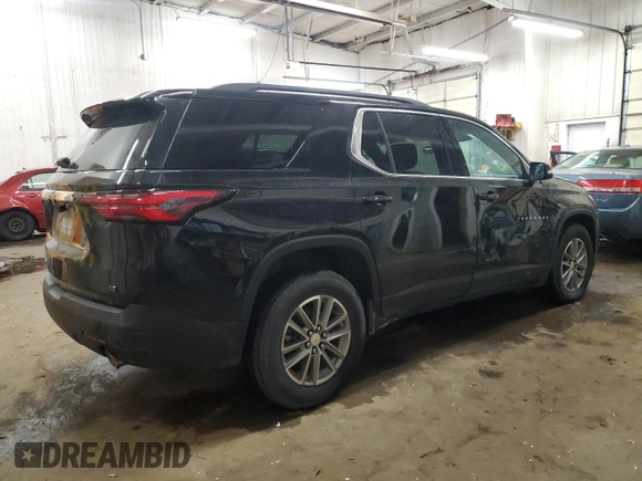 2022 Chevrolet Traverse LT z VIN 1GNEVHKW2NJ148831, wystawiony jako Copart lot #51131115 z przebiegiem 45 585 mil mil oraz Szkoda całkowita • Salvage title. Historia ofert i sprzedaży dostępna na DreamBid. Obrazek 3.