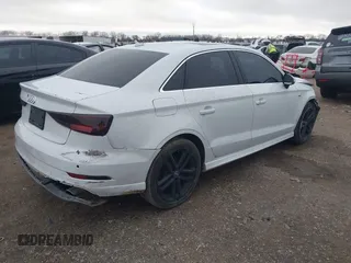 2018 Audi A3 Sedan Premium Plus with VIN WAUJ8GFF2J1003413, listed as a IAAI auction lot 41535243 with 109,454 mi miles. Bid and sale history available at carsss.com. Image 4.