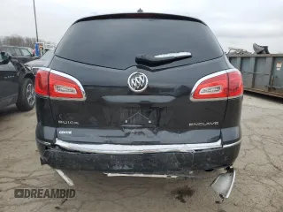 2017 Buick Enclave Leather with VIN 5GAKRBKD5HJ340245, listed as a Copart auction lot 41649255 with 110,383 mi miles and Salvage Title. Bid and sale history available at DreamBid. Image 6.