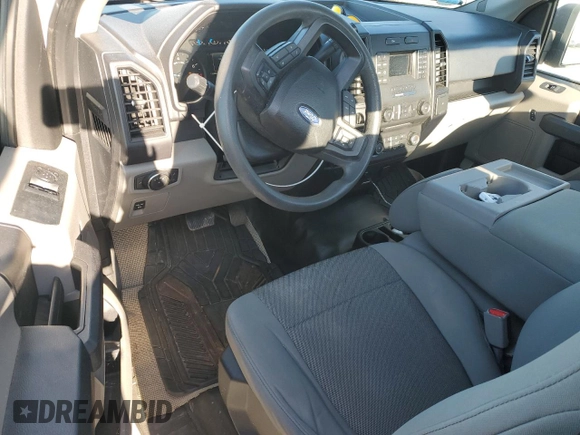 2017 Ford F-150 XL with VIN 1FTMF1C89HFA20148, listed as a Copart auction lot 47949945 with 112,222 mi miles and Salvage Title. Bid and sale history available at carsss.com. Image 8.