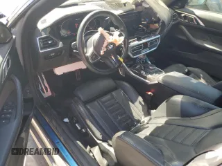 2023 BMW 4 Series M440i with VIN WBA53AT04PCL19583, listed as a Copart auction lot 69123974 with 29,341 mi miles and Salvage Title. Bid and sale history available at DreamBid. Image 8.