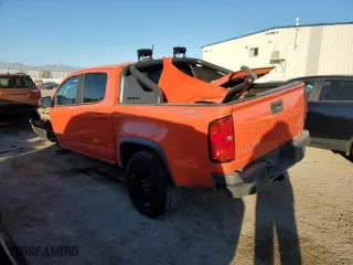 2021 Chevrolet Colorado 4WD ZR2 with VIN 1GCGTEEN6M1115225, listed as a Copart auction lot 88292645 with 56,178 mi miles and Salvage Title. Bid and sale history available at carsss.com. Image 2.