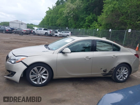 2015 Buick Regal with VIN 2G4GV5EK9F9151369, listed as a IAAI auction lot 42192275 with 88,587 mi miles and . Bid and sale history available at DreamBid. Image 14.
