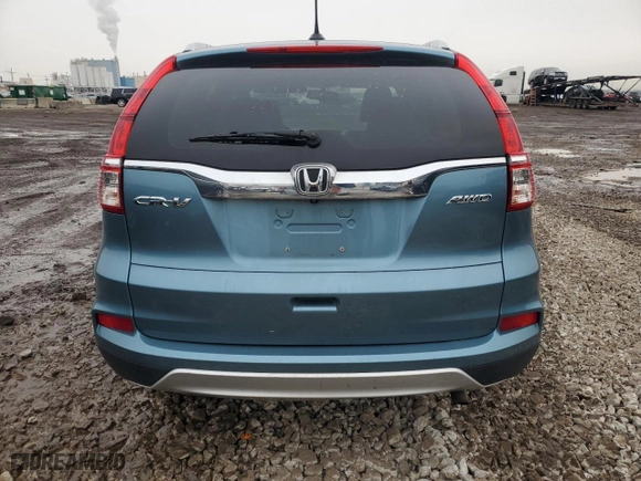 2016 Honda CR-V EX-L with VIN 5J6RM4H70GL033300, listed as a Copart auction lot 48404605 with 0 mi miles and Salvage Title. Bid and sale history available at carsss.com. Image 6.
