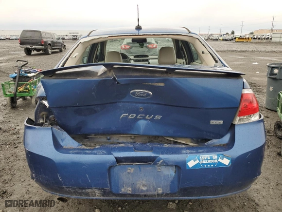 2008 Ford Focus SE with VIN 1FAHP35N78W190186, listed as a Copart auction lot 85915874 with 171,241 mi miles and Salvage Title. Bid and sale history available at carsss.com. Image 6.