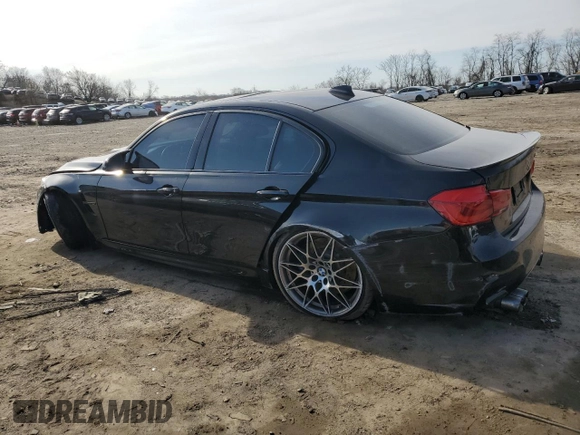 2017 BMW M3 with VIN WBS8M9C51H5G83484, listed as a Copart auction lot 46678444 with 71,683 mi miles. Bid and sale history available at carsss.com. Image 2.