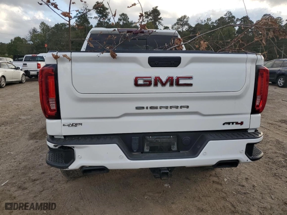 2020 GMC Sierra 1500 AT4 with VIN 1GTP9EEL6LZ138243, listed as a Copart auction lot 79305544 with 20,162 mi miles and Salvage Title. Bid and sale history available at carsss.com. Image 6.