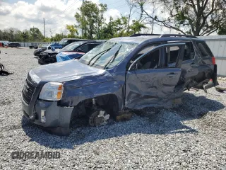 2014 GMC Terrain SLE with VIN 2GKALREKXE6266526, listed as a Copart auction lot 64969055 with 114,392 mi miles and Salvage title. Bid and sale history available at DreamBid. Image 1.