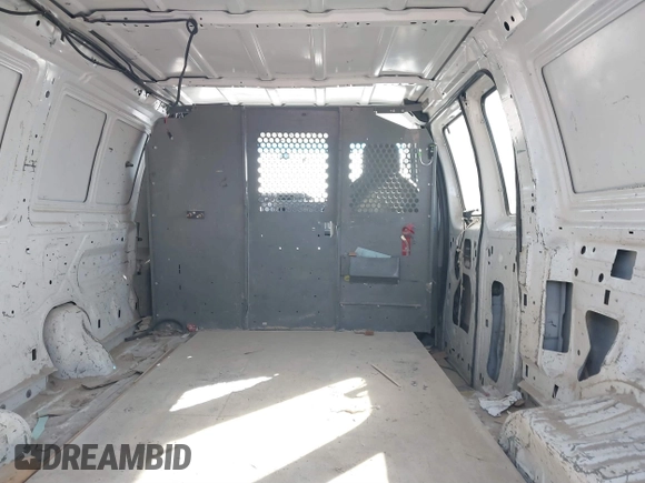 2009 Ford Econoline Cargo with VIN 1FTNE24L89DA84047, listed as a IAAI auction lot 41650399 with 248,505 mi miles and . Bid and sale history available at carsss.com. Image 8.