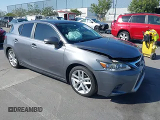 2014 Lexus CT 200h with VIN JTHKD5BH7E2207072, listed as a IAAI auction lot 42385156 with 151,551 mi miles and . Bid and sale history available at DreamBid. Image 1.