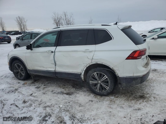 2018 Volkswagen Tiguan SEL Premium with VIN 3VV4B7AX9JM095142, listed as a Copart auction lot 46294955 with 138,852 mi miles and Salvage Title. Bid and sale history available at carsss.com. Image 2.