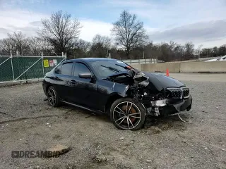 2022 BMW 3 Series M340i xDrive with VIN 3MW5U9J03N8C25391, listed as a Copart auction lot 41496935 with 41,912 mi miles and Salvage Title. Bid and sale history available at carsss.com. Image 11.