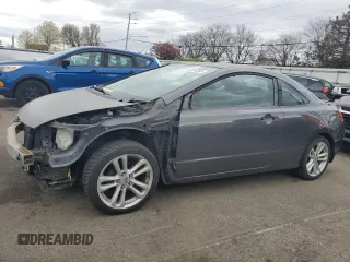 2010 Honda Civic Cpe LX with VIN 2HGFG1B68AH504775, listed as a Copart auction lot 53284265 with 216,785 mi miles and Salvage Title. Bid and sale history available at carsss.com. Image 1.