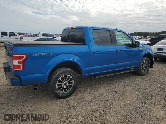 2020 Ford F-150 XL with VIN 1FTEW1EP7LFC65385, listed as a Copart auction lot 48290675 with 64,513 mi miles and Clean Title. Bid and sale history available at carsss.com. Image 3.