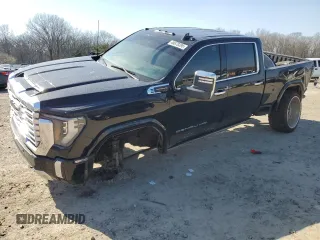 2024 GMC Sierra 2500HD Denali z VIN 1GT49REY8RF259291, wystawiony jako Copart lot #48678395 z przebiegiem 25 271 mil mil oraz Szkoda całkowita • Salvage title. Historia ofert i sprzedaży dostępna na DreamBid. Obrazek 1.