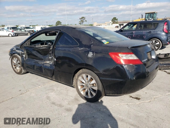 2009 Honda Civic Cpe EX with VIN 2HGFG128X9H503169, listed as a Copart auction lot 52899315 with 0 mi miles and Salvage Title. Bid and sale history available at carsss.com. Image 2.