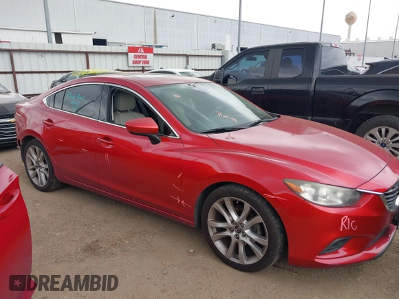 2015 Mazda 6 i Touring with VIN JM1GJ1T50F1212554, listed as a IAAI auction lot 41884926 with 225,208 mi miles. Bid and sale history available at carsss.com. Image 14.
