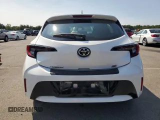 2023 Toyota Corolla Hatchback SE with VIN JTND4MBE5P3197113, listed as a Copart auction lot 69680634 with 49,112 mi miles and Salvage Title. Bid and sale history available at carsss.com. Image 6.