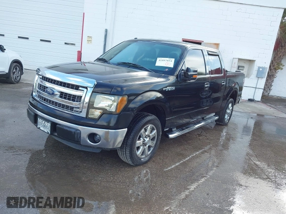 2013 Ford F-150 XL with VIN 1FTFW1CF6DFA72175, listed as a IAAI auction lot 41897034 with 161,376 mi miles. Bid and sale history available at carsss.com. Image 2.
