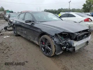 2023 Genesis G70 3.3T with VIN KMTG54TEXPU110976, listed as a Copart auction lot 71400134 with 22,958 mi miles and Salvage Title. Bid and sale history available at carsss.com. Image 10.