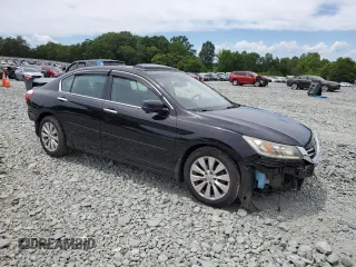 2014 Honda Accord Touring z VIN 1HGCR3F98EA012796, wystawiony jako Copart lot #57752695 z przebiegiem 96 285 mil mil oraz Szkoda całkowita • Salvage title. Historia ofert i sprzedaży dostępna na DreamBid. Obrazek 4.