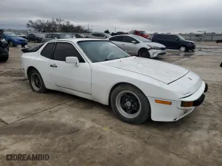1984 Porsche 944 with VIN WP0AA094XEN452894, listed as a Copart auction lot 43469115 with 37,161 mi miles and Clean Title. Bid and sale history available at carsss.com. Image 4.
