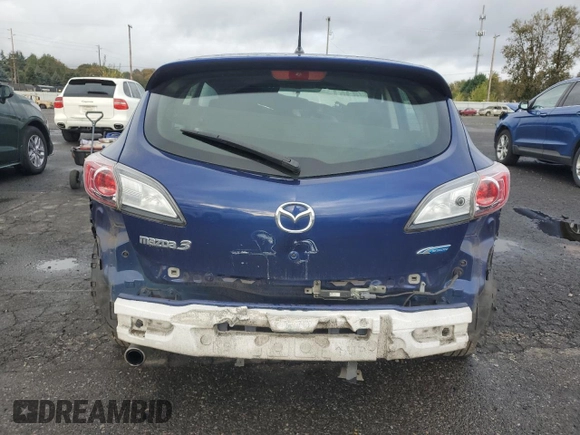 2013 Mazda 3 i Touring with VIN JM1BL1L86D1705148, listed as a Copart auction lot 76975804 with 73,900 mi miles and Salvage title. Bid and sale history available at DreamBid. Image 6.