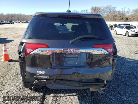 2019 GMC Acadia SLE with VIN 1GKKNKLA3KZ107556, listed as a Copart auction lot 46813635 with 92,001 mi miles and Salvage Title. Bid and sale history available at carsss.com. Image 6.