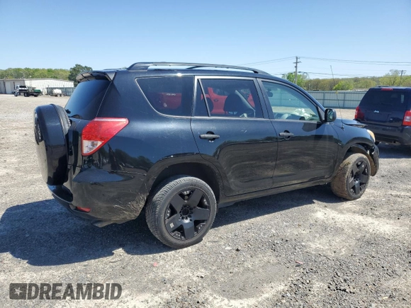 2008 Toyota RAV4 with VIN JTMZD33V785085518, listed as a Copart auction lot 52190235 with 0 mi miles and Salvage Title. Bid and sale history available at carsss.com. Image 3.