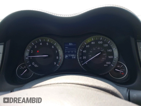 2015 Infiniti Q70 with VIN JN1BY1ARXFM562402, listed as a IAAI auction lot 41910400 with 131,469 mi miles and . Bid and sale history available at DreamBid. Image 7.