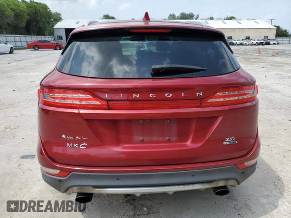 2016 Lincoln MKC Reserve with VIN 5LMCJ3C91GUJ12954, listed as a Copart auction lot 53875675 with 84,590 mi miles and Salvage title. Bid and sale history available at DreamBid. Image 6.