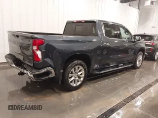 2022 Chevrolet Silverado 1500 LTZ with VIN 1GCUYGEL4NZ187865, listed as a IAAI auction lot 41422797 with 98,524 mi miles and . Bid and sale history available at DreamBid. Image 4.