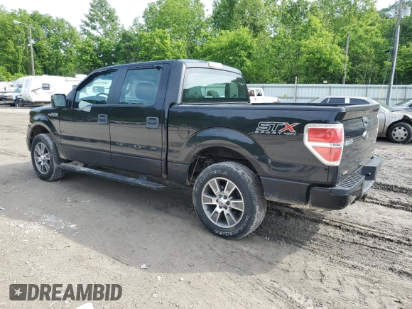 2014 Ford F-150 XL with VIN 1FTFW1EF4EFB23865, listed as a Copart auction lot 58557635 with 178,037 mi miles and Salvage title. Bid and sale history available at DreamBid. Image 2.