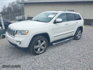 2012 Jeep Grand Cherokee Overland with VIN 1C4RJFCGXCC263065, listed as a IAAI auction lot 41942110 with 189,681 mi miles. Bid and sale history available at carsss.com. Image 18.