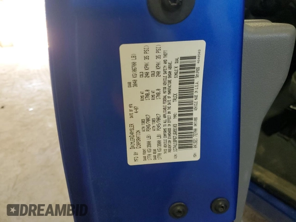 2007 Dodge 1500 ST with VIN 1D7HU18P67J609103, listed as a Copart auction lot 46133365 with 151,211 mi miles and Salvage Title. Bid and sale history available at DreamBid. Image 14.