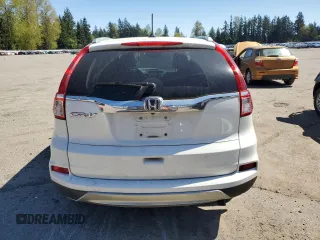 2015 Honda CR-V EX-L with VIN 5J6RM3H71FL005904, listed as a Copart auction lot 53820825 with 91,525 mi miles and Salvage Title. Bid and sale history available at carsss.com. Image 6.
