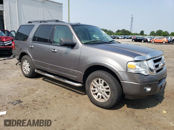 2012 Ford Expedition XLT with VIN 1FMJU1J55CEF49236, listed as a Copart auction lot 60373845 with 140,906 mi miles and Salvage title. Bid and sale history available at DreamBid. Image 4.