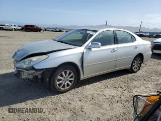 2002 Lexus ES 300 with VIN JTHBF30G920050886, listed as a Copart auction lot 57087355 with 131,304 mi miles and Salvage title. Bid and sale history available at DreamBid. Image 1.