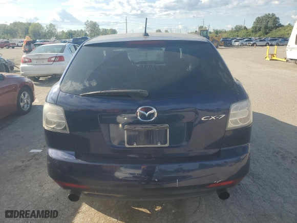 2010 Mazda CX-7 Touring with VIN JM3ER2W38A0312925, listed as a Copart auction lot 73153544 with NaN miles and Salvage Title. Bid and sale history available at carsss.com. Image 6.