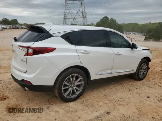 2021 Acura RDX w/Technology Package with VIN 5J8TC1H5XML010969, listed as a Copart auction lot 52365395 with 73,735 mi miles and Salvage Title. Bid and sale history available at carsss.com. Image 3.