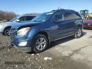 2017 Chevrolet Equinox LT with VIN 2GNALCEK2H6132212, listed as a Copart auction lot 50062105 with 54,660 mi miles and Salvage Title. Bid and sale history available at carsss.com. Image 1.
