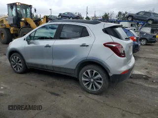 2021 Buick Encore Preferred with VIN KL4CJESMXMB363157, listed as a Copart auction lot 47416945 with 26,527 mi miles and Salvage Title. Bid and sale history available at carsss.com. Image 2.