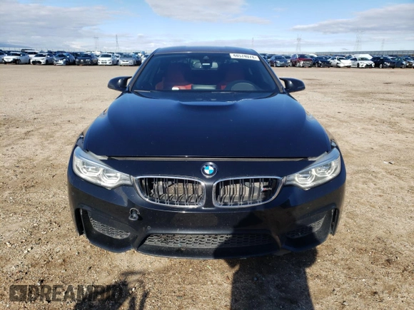2016 BMW M4 with VIN WBS3R9C59GK338082, listed as a Copart auction lot 48574074 with 117,922 mi miles and Clean Title. Bid and sale history available at carsss.com. Image 5.