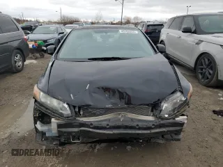 2012 Honda Civic Cpe EX with VIN 2HGFG3B82CH546360, listed as a Copart auction lot 49763345 with 0 mi miles and Salvage Title. Bid and sale history available at carsss.com. Image 5.