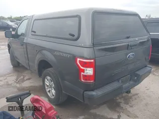 2018 Ford F-150 XL with VIN 1FTMF1C53JKE85608, listed as a IAAI auction lot 41823771 with 142,151 mi miles. Bid and sale history available at carsss.com. Image 3.