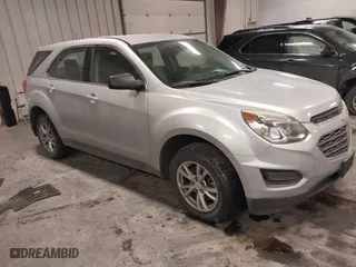 2017 Chevrolet Equinox LS with VIN 2GNFLEEK9H6301563, listed as a IAAI auction lot 41620084 with 131,690 mi miles. Bid and sale history available at carsss.com. Image 1.