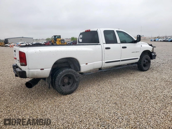 2005 Dodge 3500 SLT with VIN 3D7MS48C55G827132, listed as a Copart auction lot 51147695 with 362,794 mi miles and Clean title. Bid and sale history available at DreamBid. Image 3.