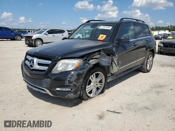 2015 Mercedes-Benz GLK 350 with VIN WDCGG5HB7FG441406, listed as a Copart auction lot 72473494 with 148,031 mi miles and Salvage Title. Bid and sale history available at DreamBid. Image 1.